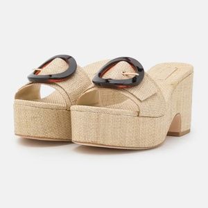 NEW Cult Gaia Cleia Platform Sandals Size 7